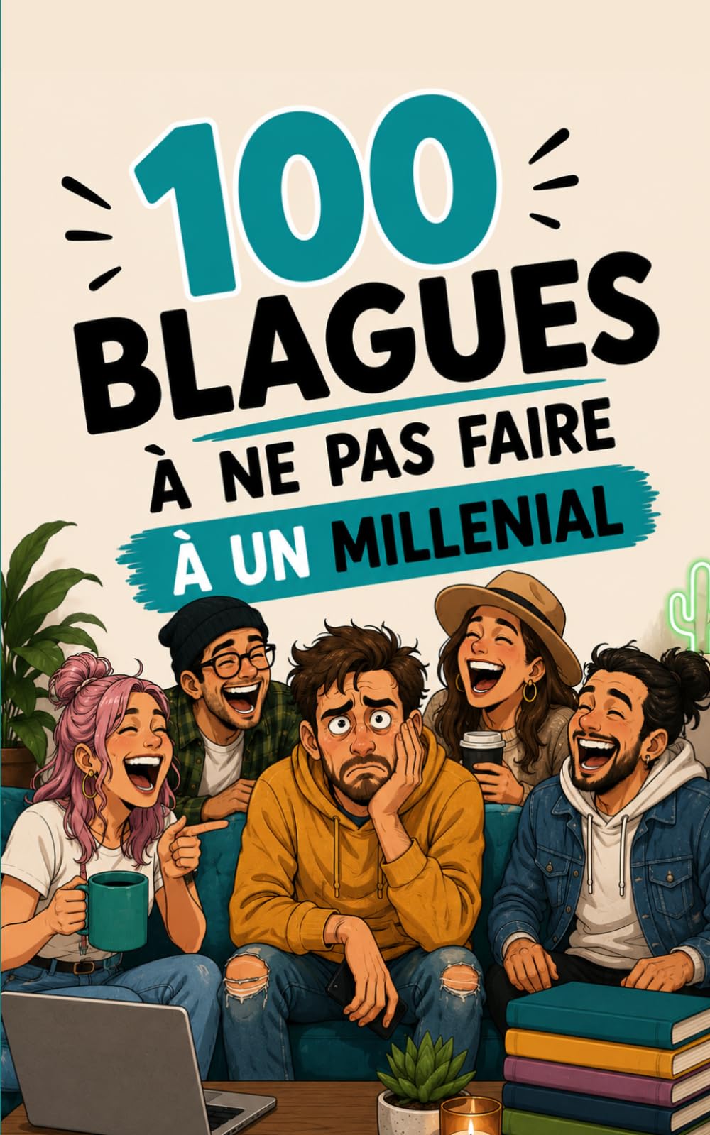 100 blagues à ne surtout pas faire à un Millénial : Le guide de survie pour ne pas lui déclencher une crise de la trentaine (ou de la quarantaine) !: ... (100 blagues à ne pas faire à...)