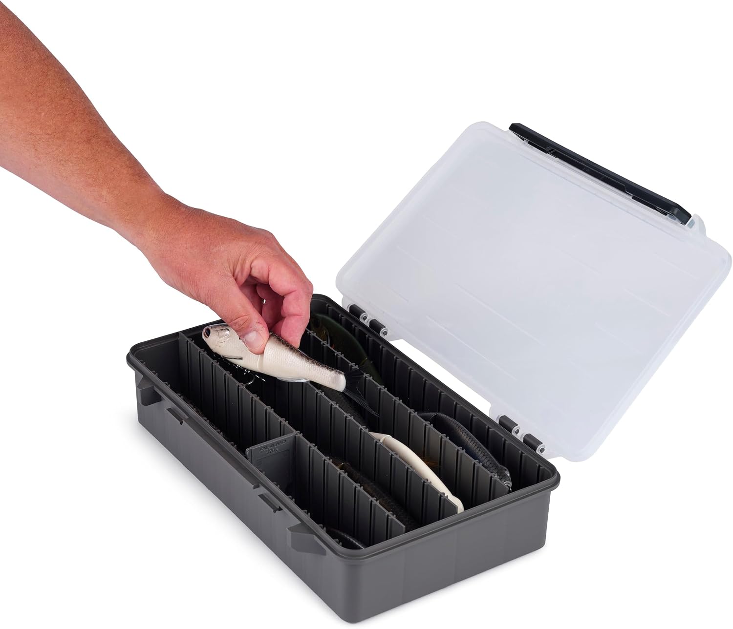 Plano StowAway 3700 Deep Tackle Box, Clear, photo 7 of 7