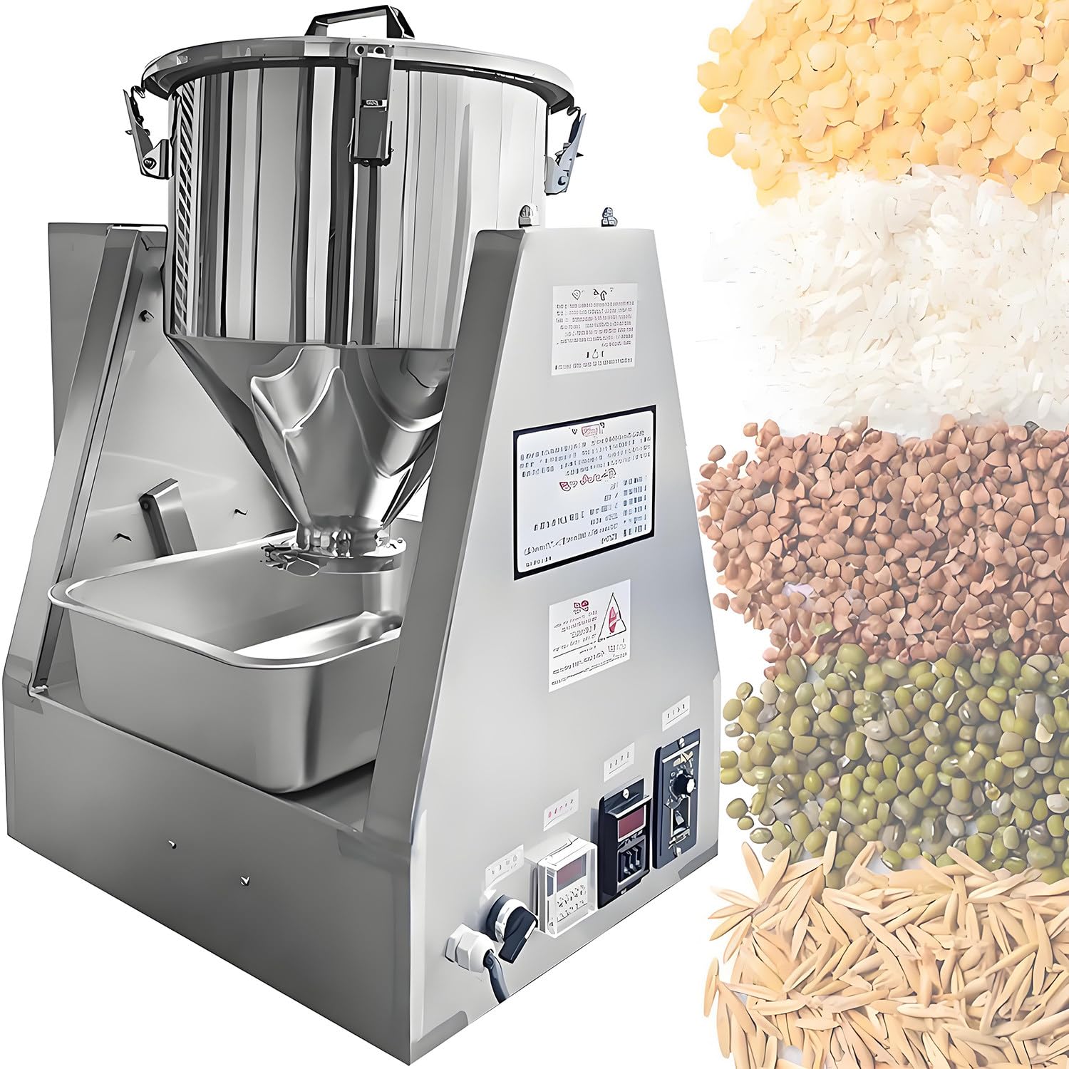 Mezclador de Polvo seco cónico de Laboratorio, máquina mezcladora para Polvo, mezcladores pequeños y eficientes, Mini Mezclador para máquina mezcladora de Polvo seco 20L