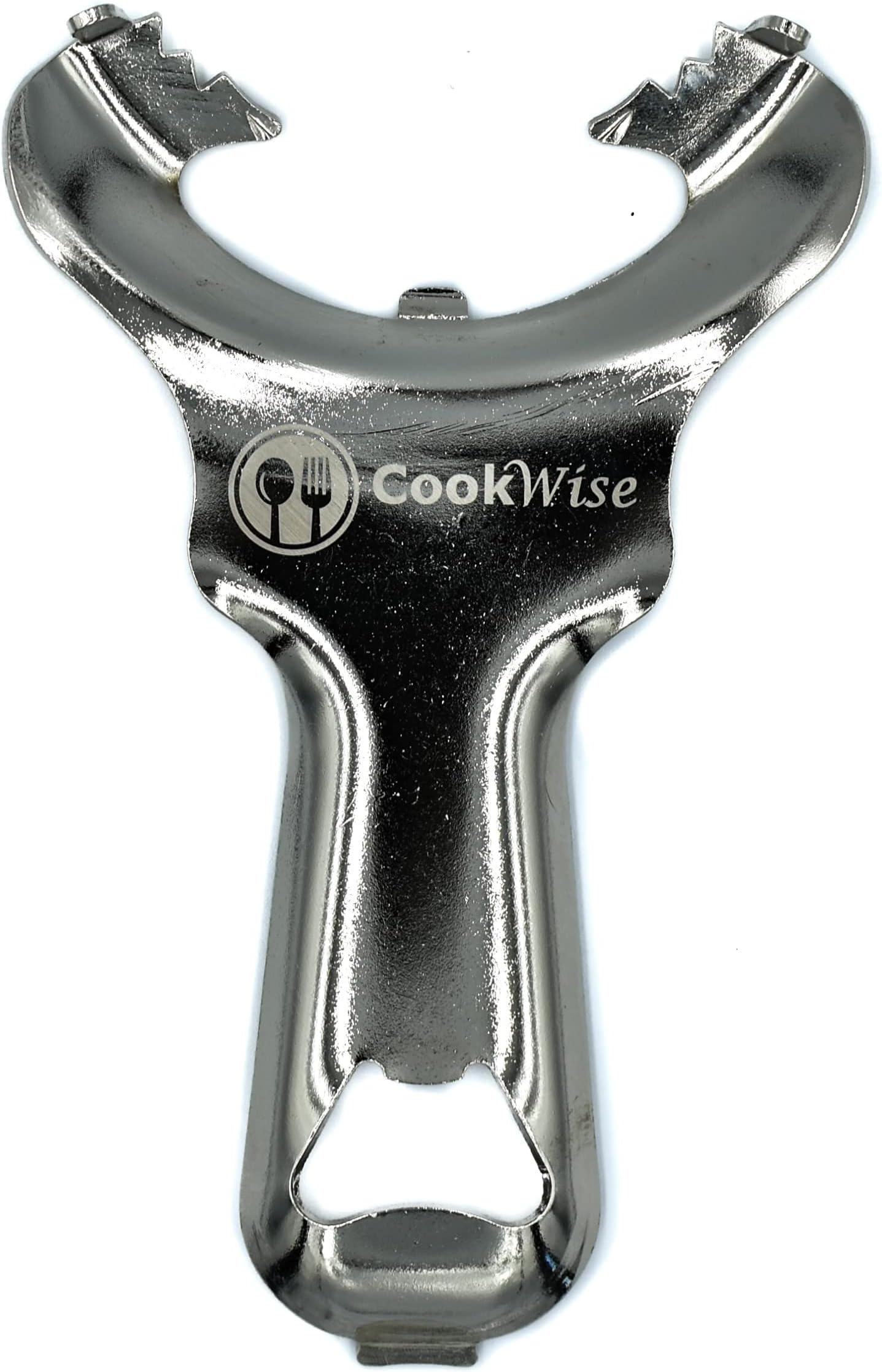 Cookwise Mason jar opener no lid dents or damage multi-purpose easy twist manual handheld top remover utensil made for lifetime