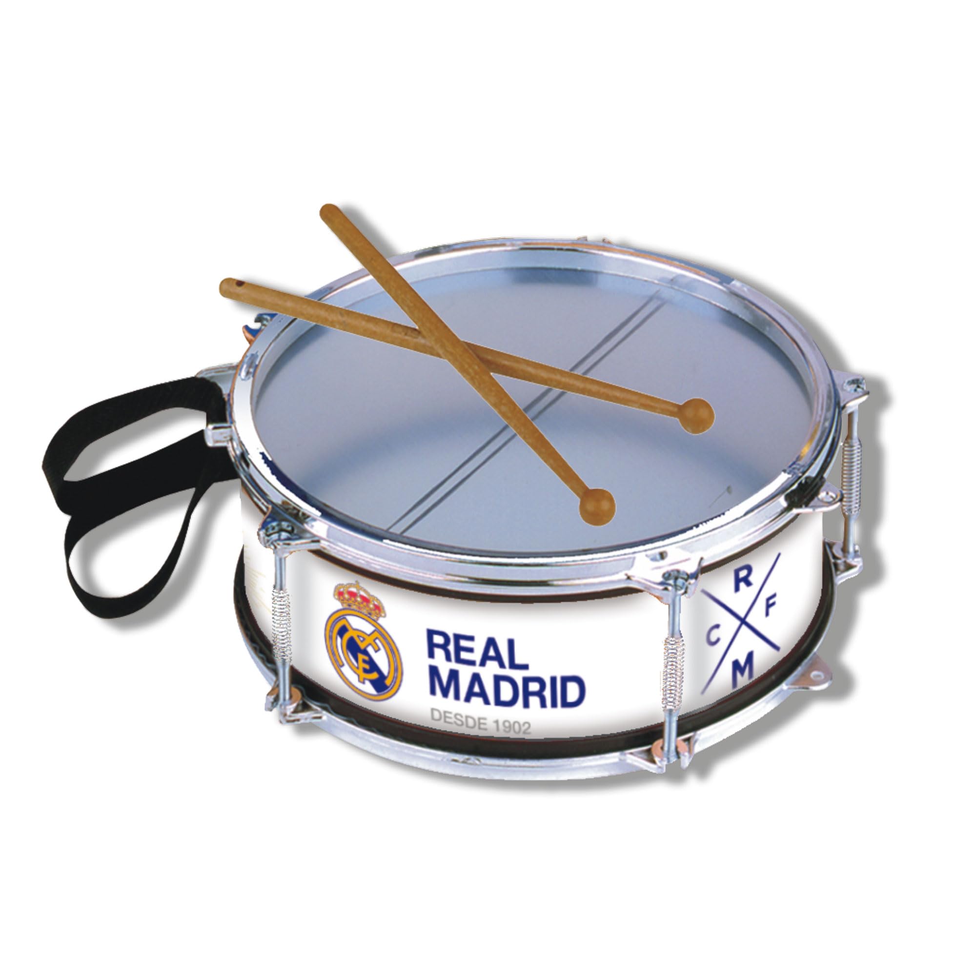 Real Madrid Metallic Toy Drum (6700) Reig