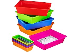 Classroom Paper Tray Set for Organized Learning