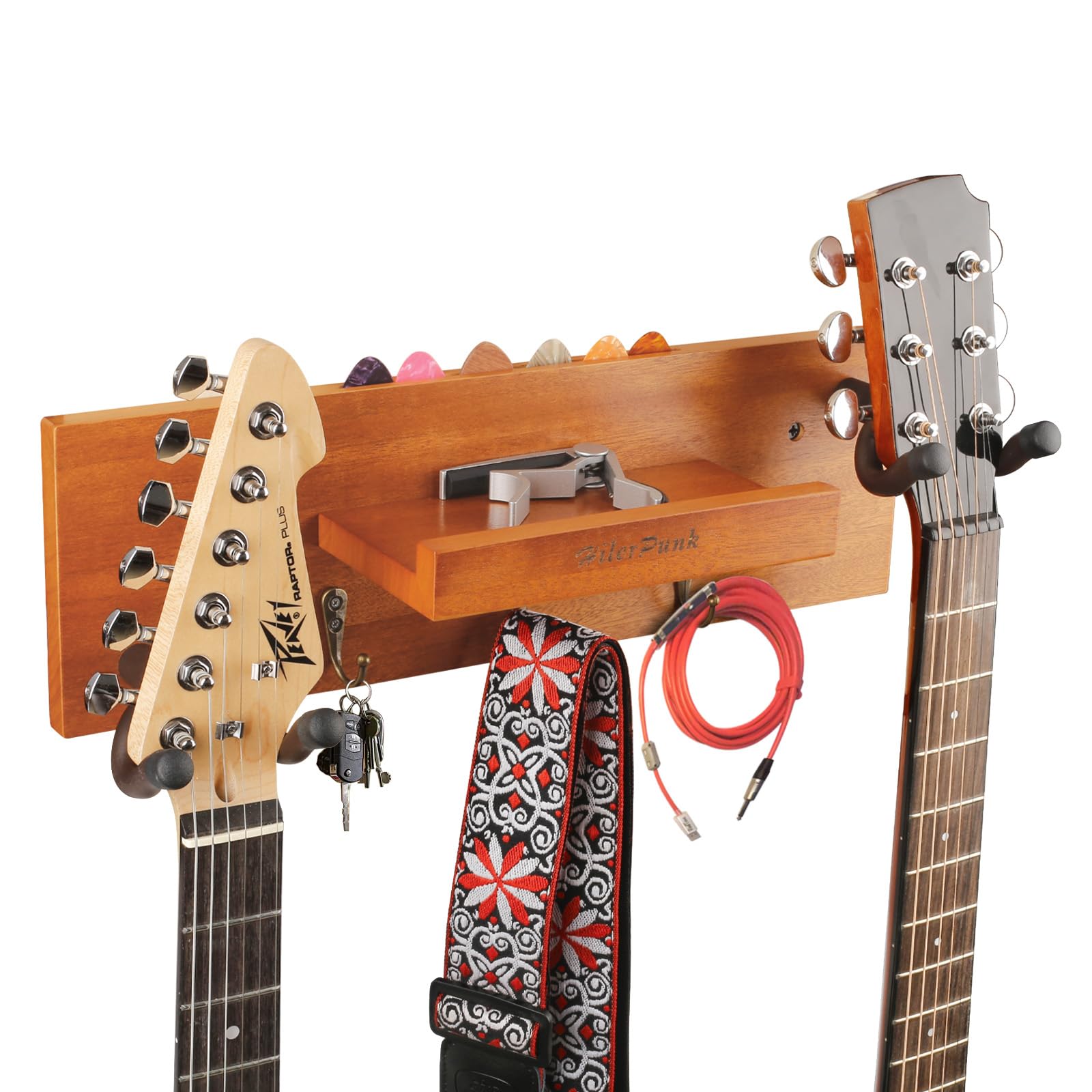 Soporte De Pared Tejido A Mano Para Guitarra – Colgador De Macramé, Algodón, 110 Cm, Para Ukelele Y Guitarras Pequeñas