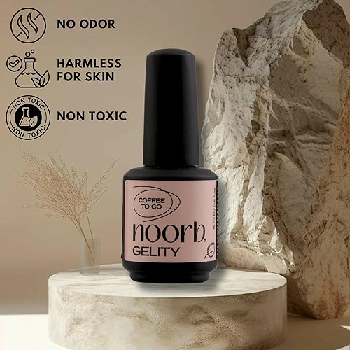 Miniatura 3 de Esmalte de uñas de gel natural, sin olor, con pigmentos orgánicos, esmalte de uñas de gel UV en color nude