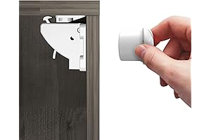 Hidden Lock: Secure Your Valuables with Heart of Tafiti's Magnetic Cabinet Locks