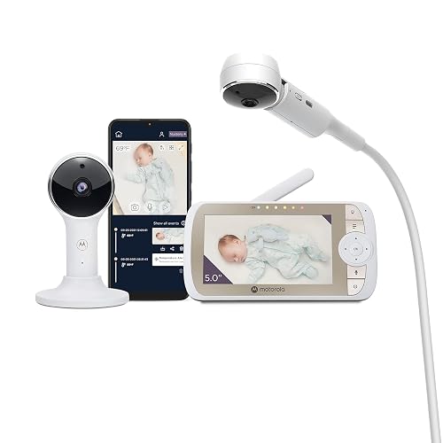 Motorola VM65X Connect Video Babyphone (WLAN + Elterneinheit, App, 300 m)