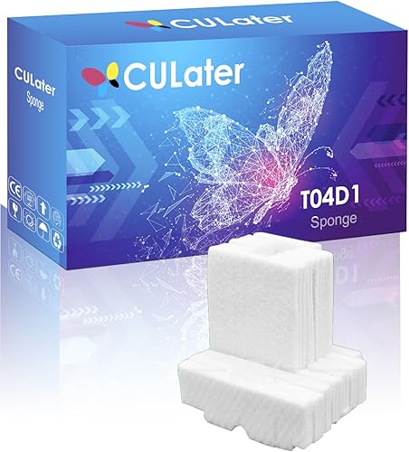 Miniatura 1 de T04D1 T04D100 Esponja de almohadilla de absorción de tanque de tinta para WF-2860 ET-3710 ET-3750 ET-3760 ET-3830 ET-3850 ET-4760 ET-4850 ET-5150