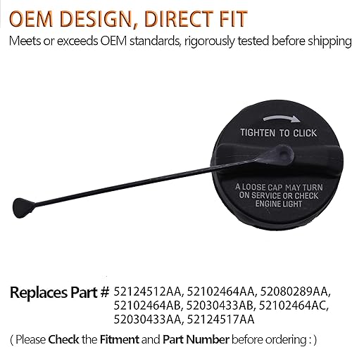 Miniatura 2 de Tapa de tanque de gas con bloqueo de puerta para Wrangler JK & Unlimited Sport Rubicon Sahara 2007-2017