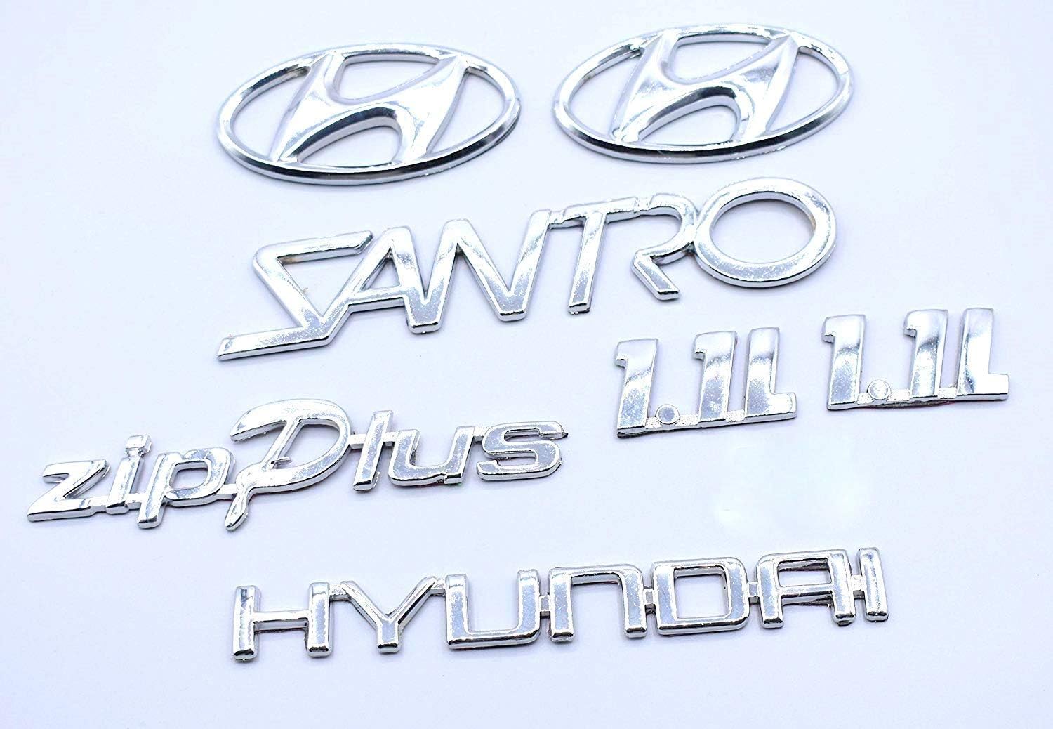 Car Emblem for CAR Monogram/Logo for SANTRO XING Plus Set OS 7PCS Logosn538
