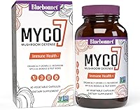 Vista 1 de BlueBonnet Nutrition Myco-7 Mushroom Defense - 7 hongos orgánicos de ciclo completo, para el sistema inmunológico y el bienestar, sin soja, sin
