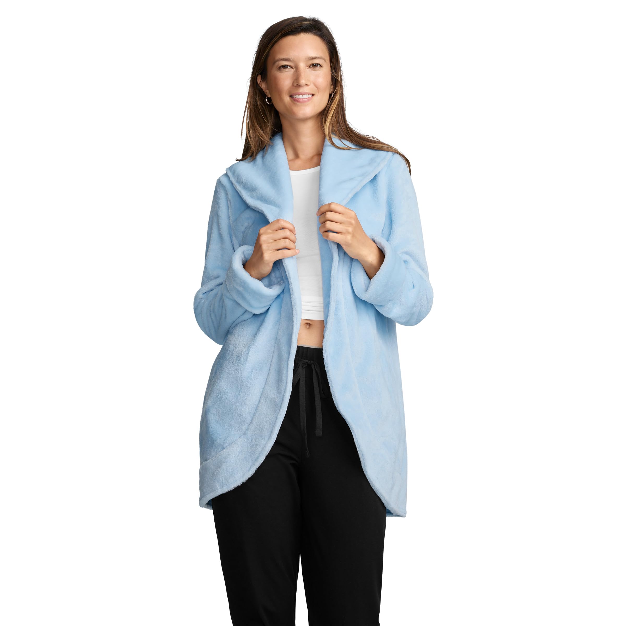 Jockey Womens Loungewear Plush Cardigan
