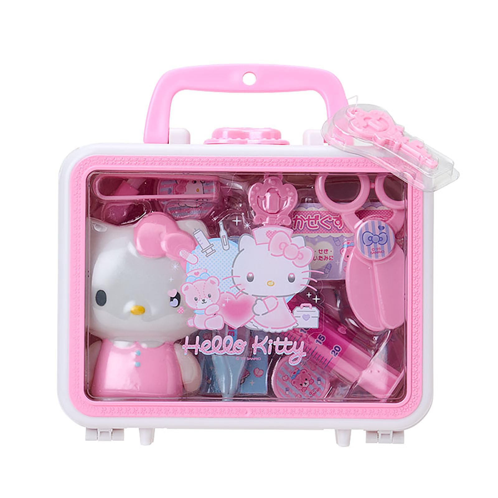Sanrio Hello Kitty Nurse Pretend Play Medical Kit Portable Case Ages 3+