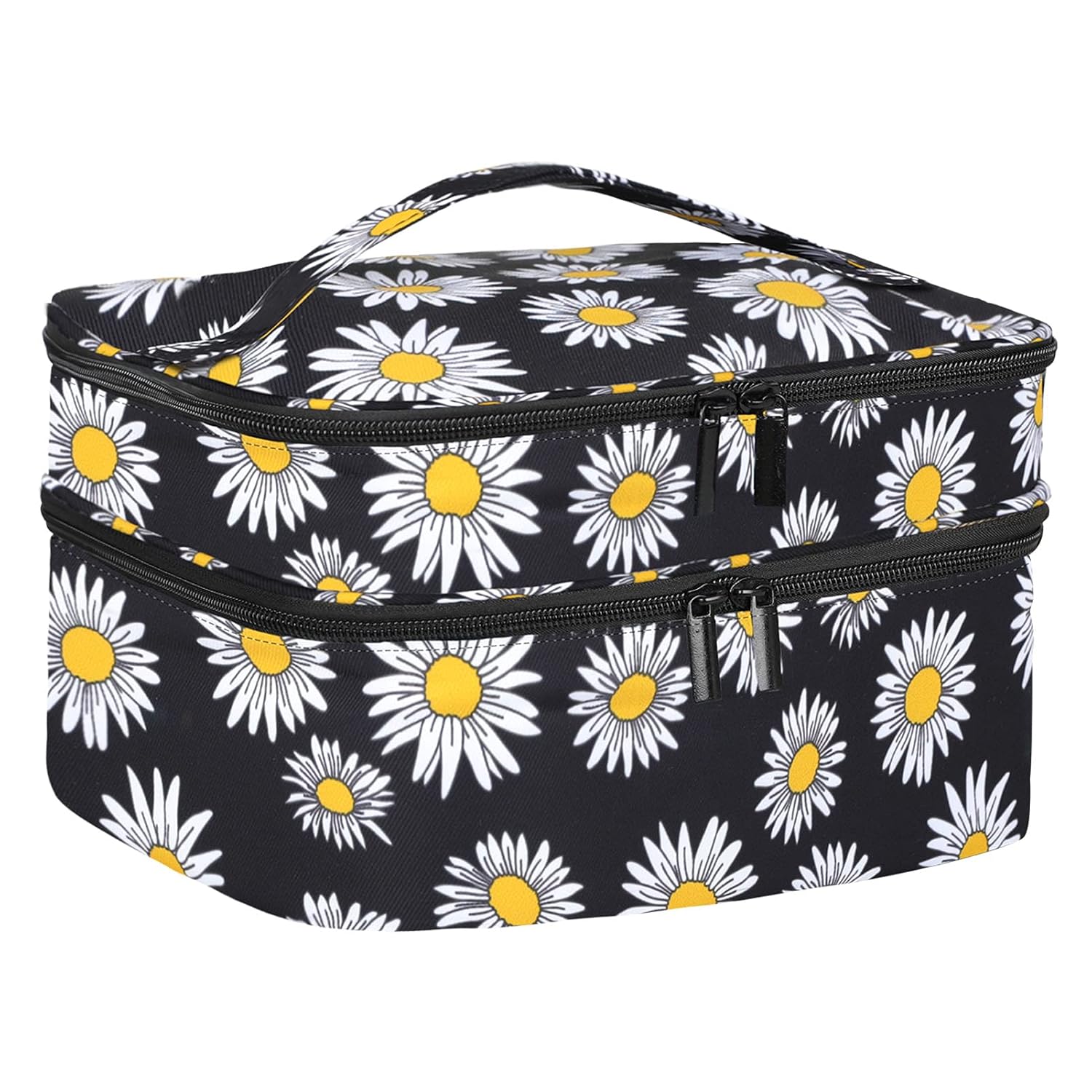 Dofilachy Nail Polish Organizer, Travel Nail Polish Carrying Case-Custom Nail Organizer for Manicure Set, Double Layer Nail Polish Carrying Bag(Flower, Version 1:Holds 30 Bottles (15ml)) Dofilachy Nail Polish Organizer, Travel Nail Polish Carrying Case-Custom Nail Organizer for Manicure Set, Double Layer Nail Polish Carrying Bag(Flower, Version 1:Holds 30 Bottles (15ml))