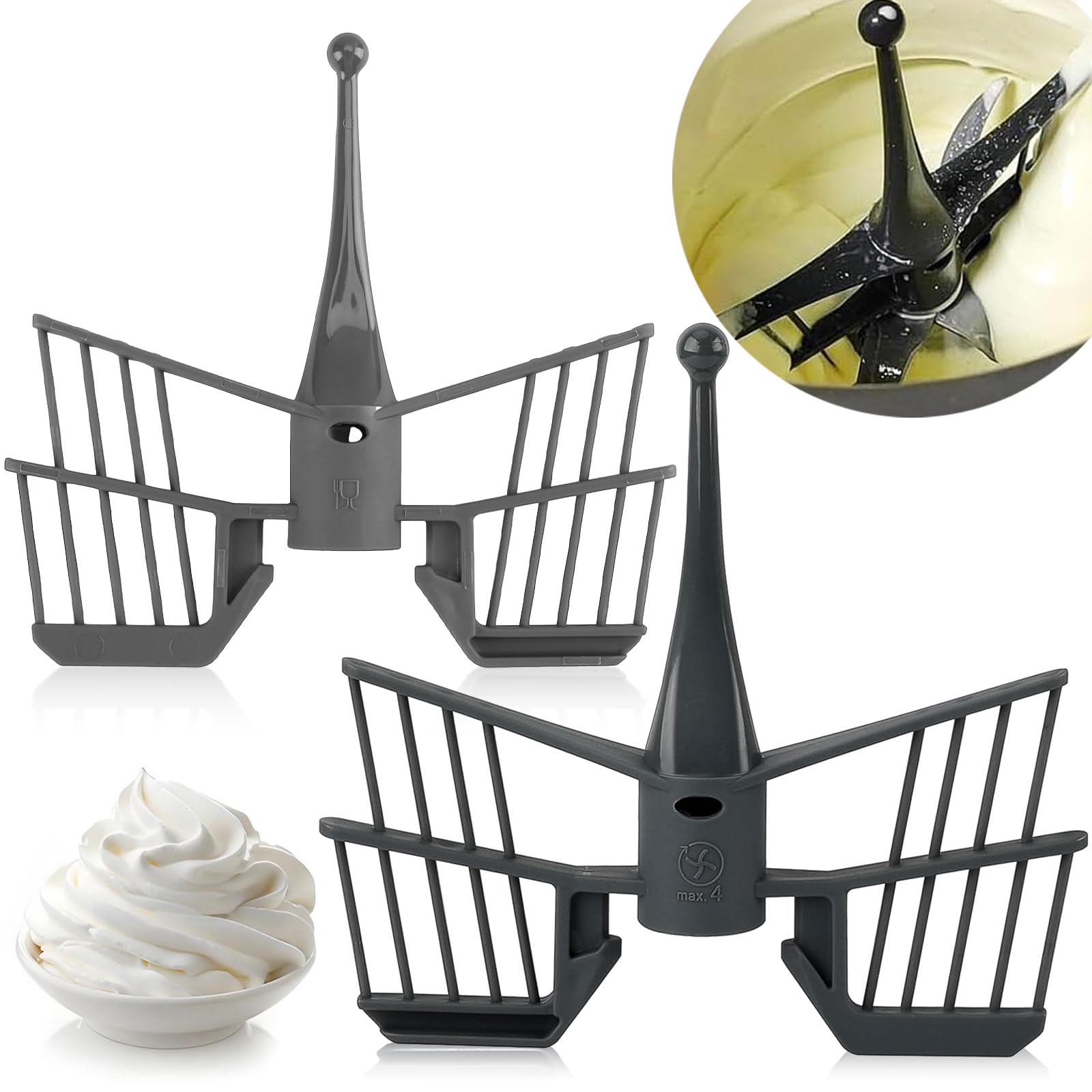 Fouet Papillon SSKHE Pour Thermomix - Accessoire Mélange TM5 TM6 TM31