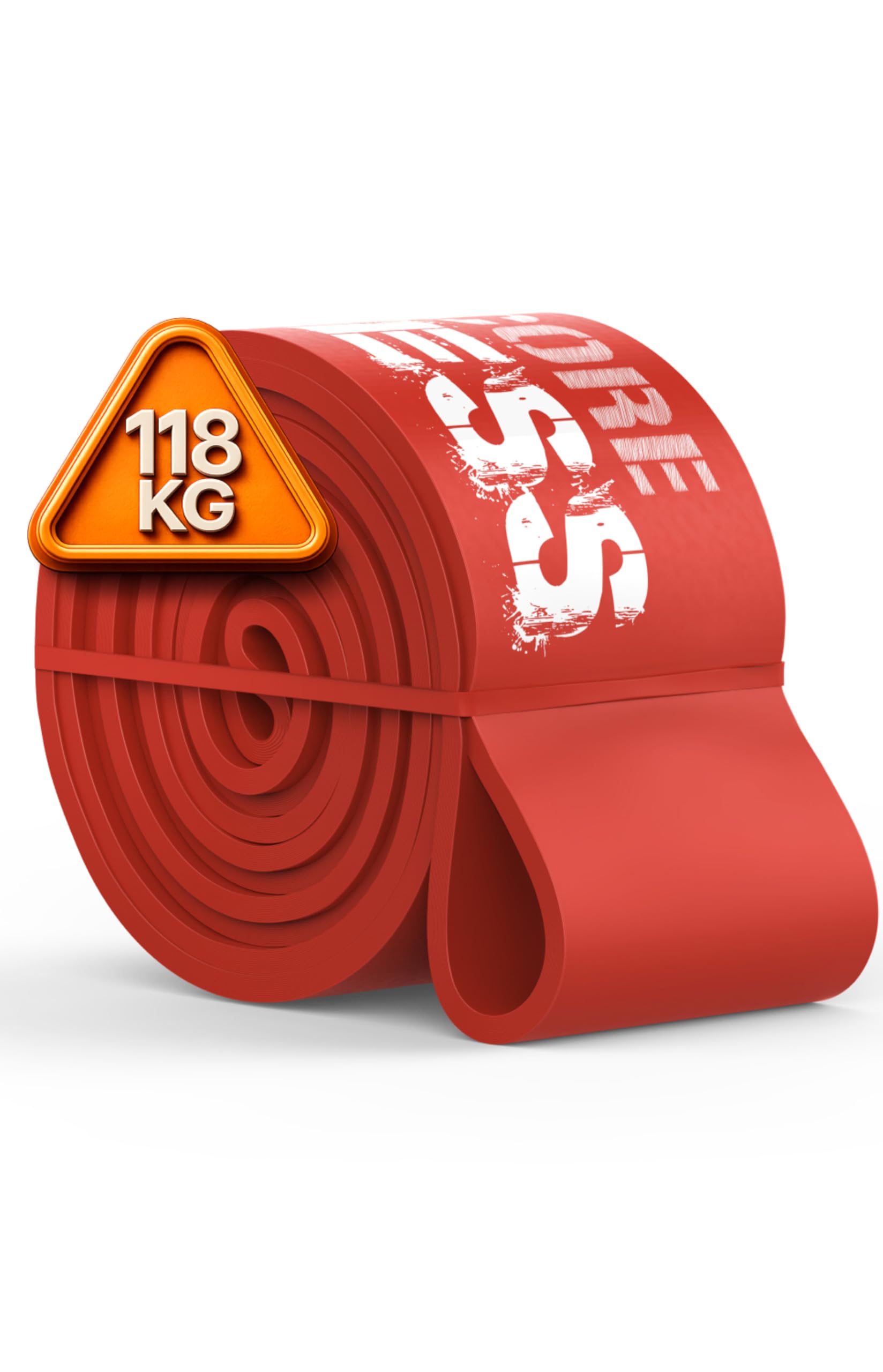 Iron Core Fitness Fascia Elastica, Per Esercizi Di Sollevamento, Resistenza E Potenza, Per Allenamenti, Crossfit, Ginnastica, Terapia, Stretching, Yoga, Flessibilità E Trazioni Arancio (30Kg-100Kg) 3XL