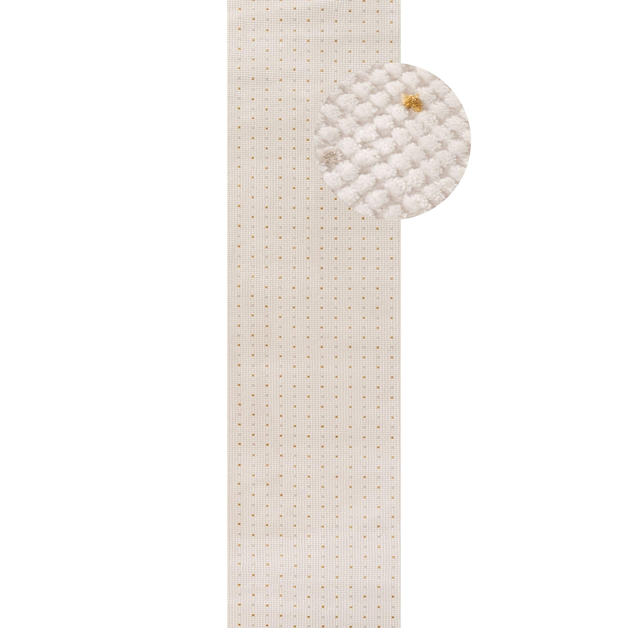 The Rugs Cream/Gold Carmel - Dots Rug | 6080