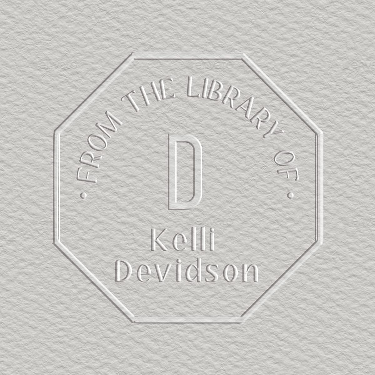 Trodat Library Embosser - Hand-Held Embossing Stamp - Seal Embosser Best for Books - from The Library of