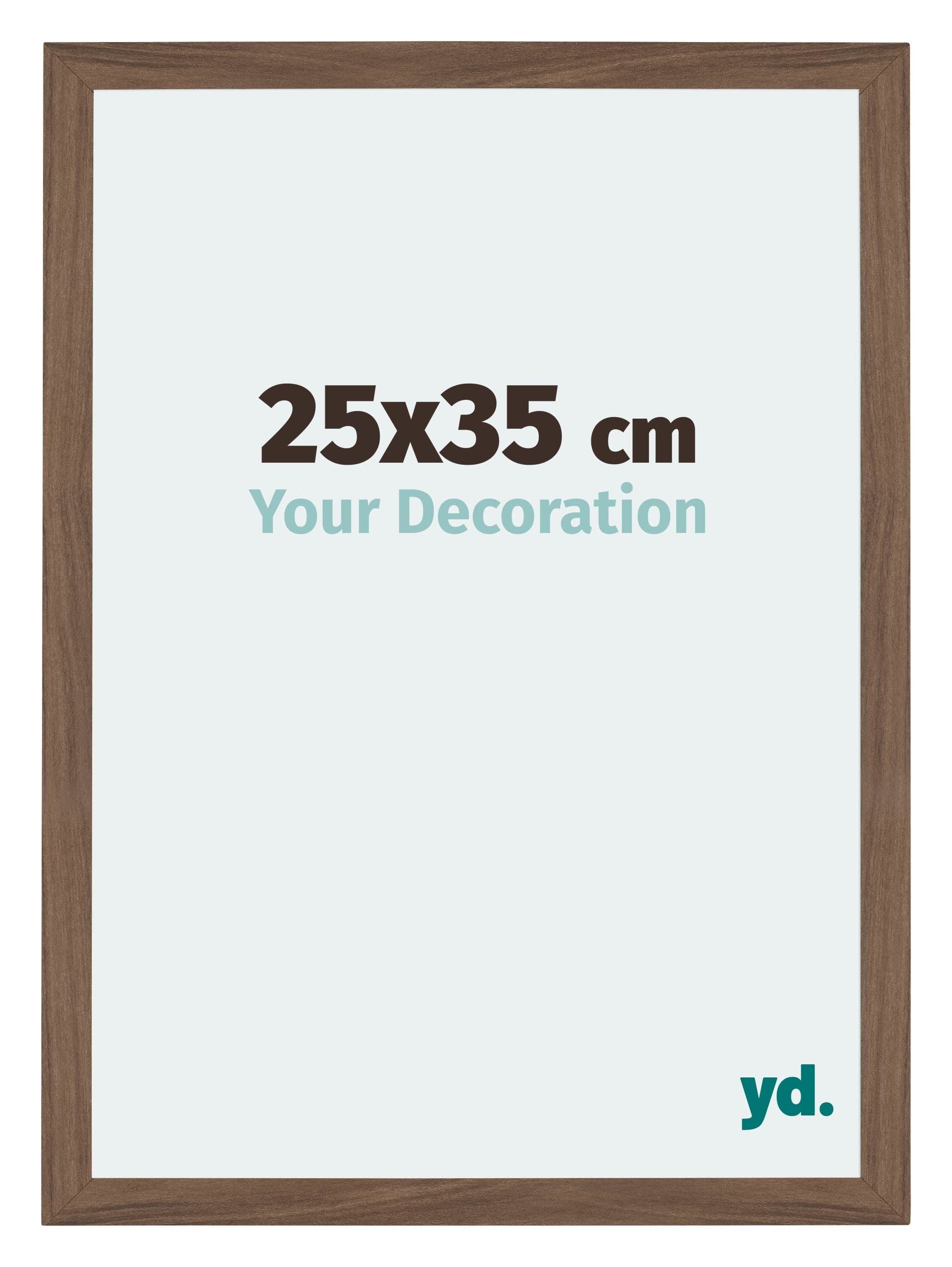 Your Decoration - Puzzle frame 25x35 - Walnut Dark - Puzzle frame 500-1000 Pieces - MDF Photoframe - Mura