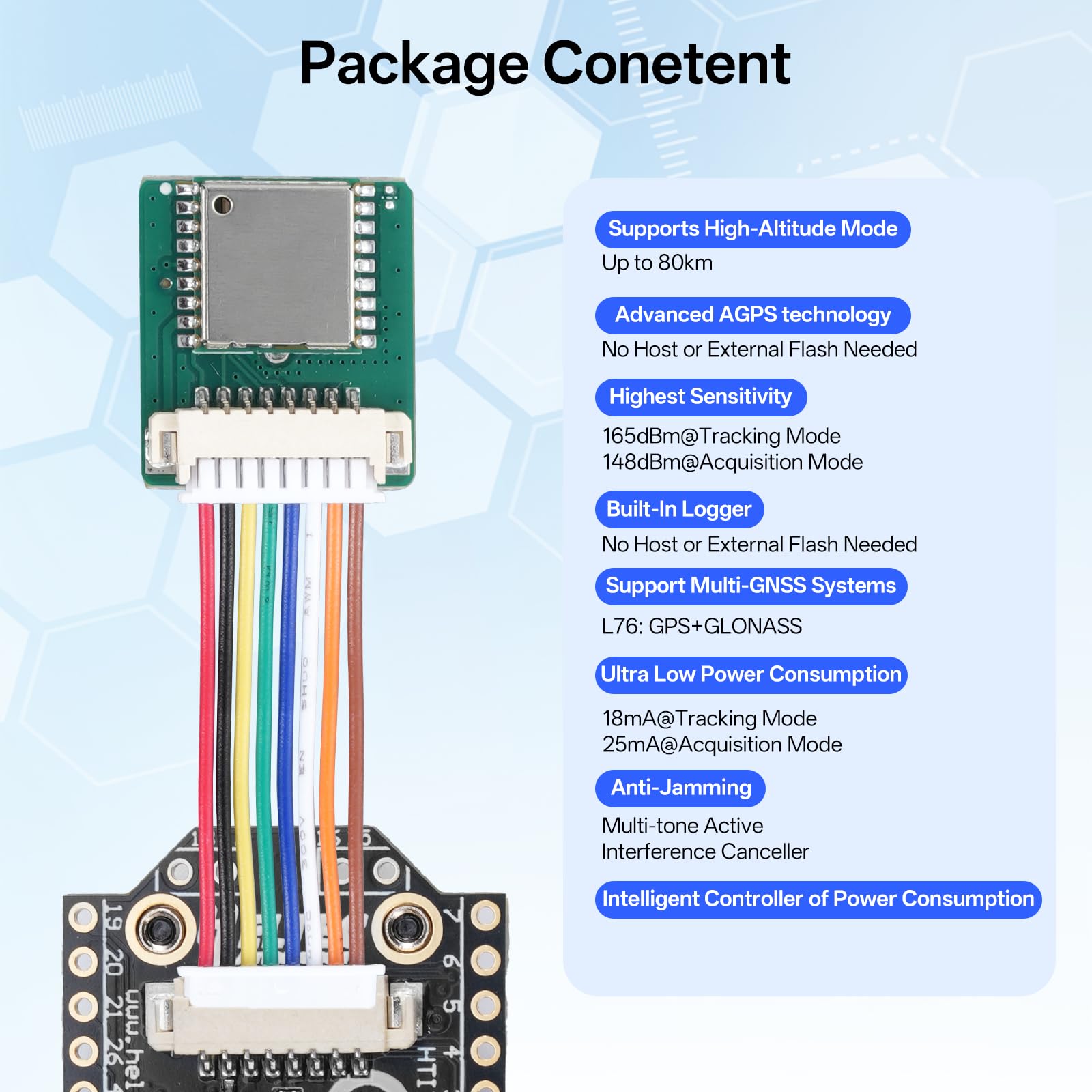 Lora ESP32 V4 Carte de Développement avec Module GNSS, APKLVSR ESP32-S3 Lora 32 V4 Module avec Antennes 868 MHz et écran OLED, Puce Wi-FI Bluetooth SX-1262 intégrée, pour Arduino Meshtastic LoRaWAN