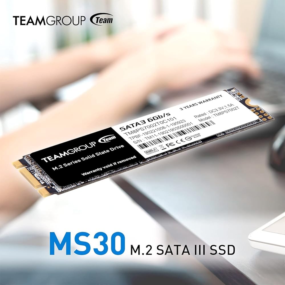TEAMGROUP MS30 256GB SATA Rev 3.0 (6Gb/s) M.2-2280 Internal Solid State Drive thumbnail 3