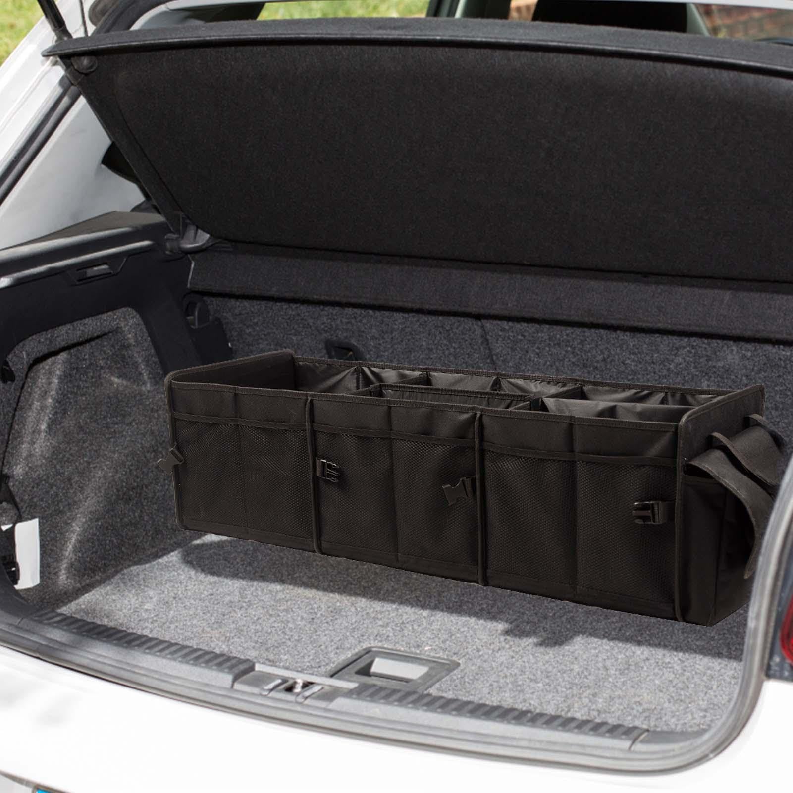 Organizer per bagagliaio per auto, organizer per bagagliaio per auto | Organizzatore di contenitori per camion isolato in tessuto Oxford impermeabile per
