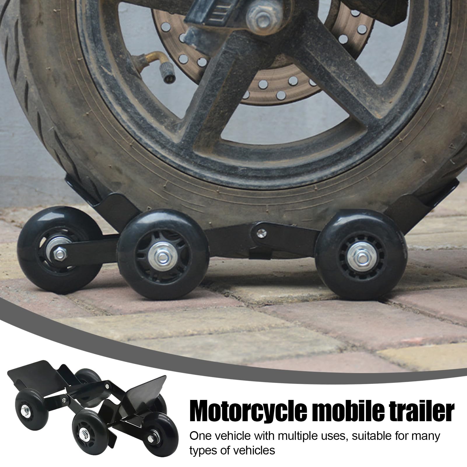 Amazon.co.jp: 【1000kg耐荷重・2個入り】新型カードーリー バイク移動