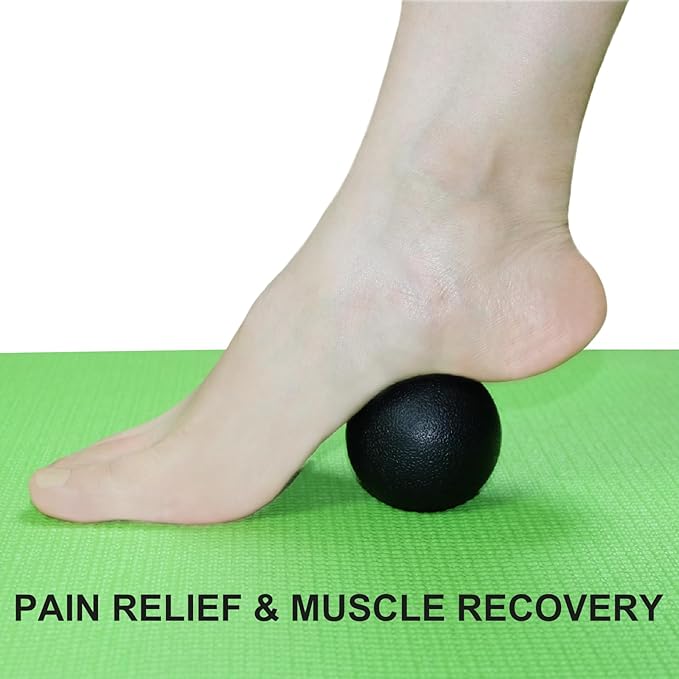 Perfectly suited for everyone from athletes and fitness enthusiasts to desk workers, this myofascial release ball aids in muscle relaxation, reduction of soreness, and improved flexibility. It is an indispensable self-massaging tool that promotes muscle recovery and rehabilitation. For added convenience, the set includes two balls and a carry bag, making it simple to take these portable tools anywhere—be it work, home, or travel—ensuring quick access to relief whenever you need it.