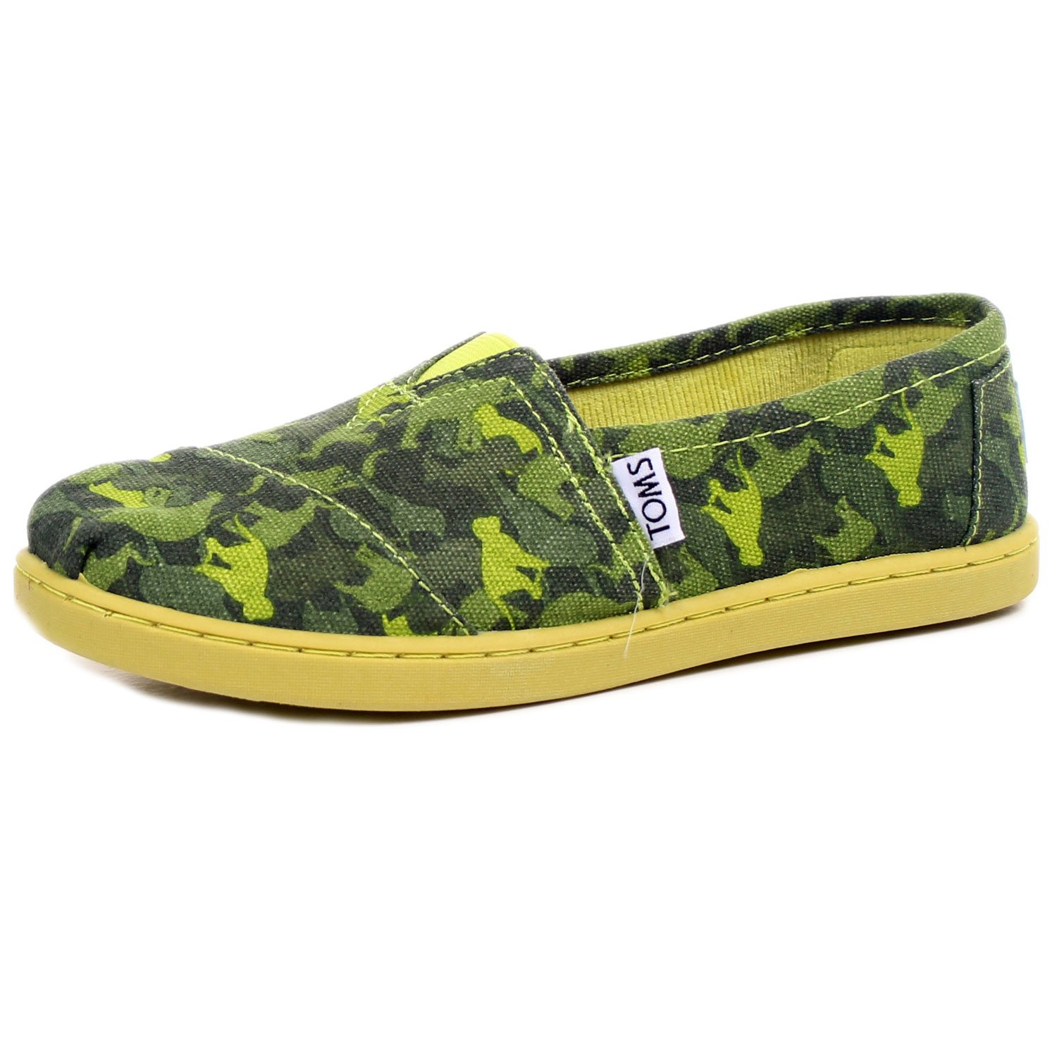TOMS Kids Classics Green Animal 10000491