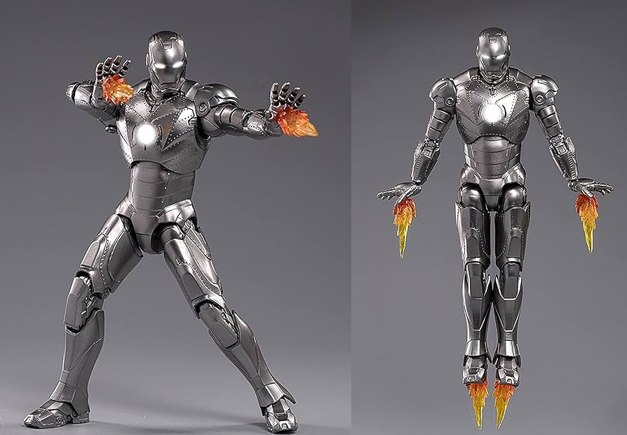 Amazon.com: LonullyMege 7 inch Light UpIronman Action Figure