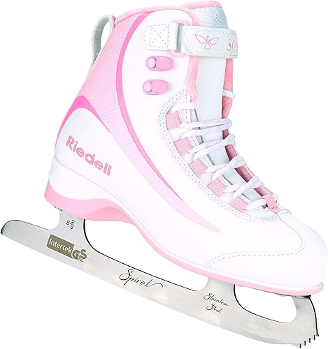Miniatura 10 de Riedell Skates - Patines de hielo para jóvenes, suaves recreativos para principiantes