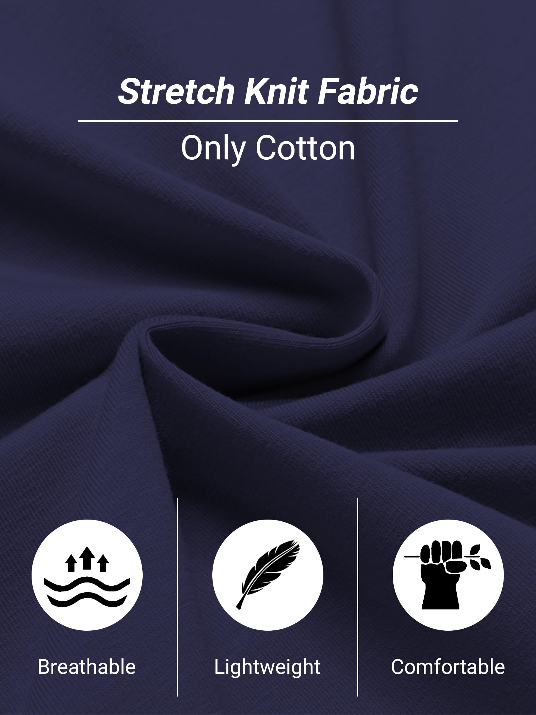 Reliwel Pigiama Uomo Cotone Leggero Pigiama Uomo Cotone Lungo Colori Contrastanti Girocollo a Maniche Lunghe e Pantaloni Due Pezzi Leggero Morbido