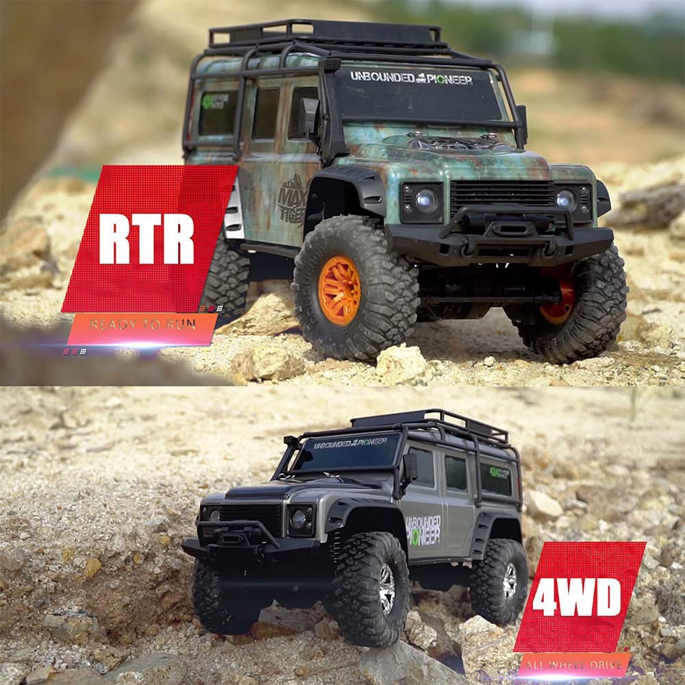 Auto telecomandata RC Buggy 2.4G, veicolo da arrampicata fuoristrada ad alta velocità, camion ricaricabile anticollisione fuoristrada 4WD, macchinina elettrica per hobby, regalo giocattolo pe
