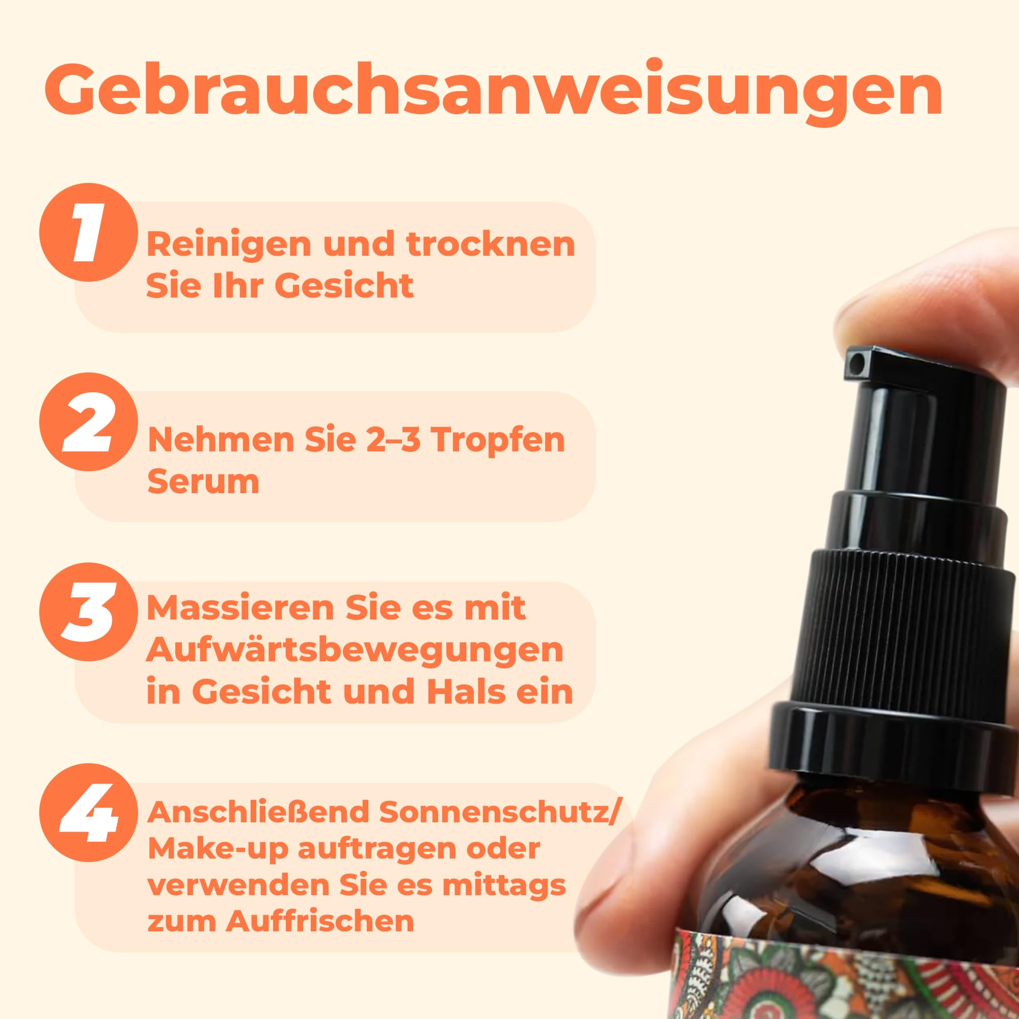 iYURA Prinourish Hautserum – Vegane Gesichtsfeuchtigkeitscreme für einen taufrischen Glanz & langanhaltende Feuchtigkeit – Natürliches Gesichtsöl für trockene Haut, 30 ml