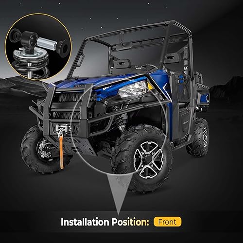 Miniatura 5 de M MATI Amortiguador delantero Strut para Polaris Ranger 900 1000 Diese-l 1000 570-Full-Size 7043755