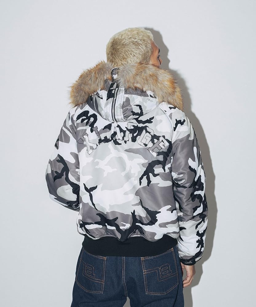 Amazon | [エクストララージ] ジャケット x ALPHA INDUSTRIES