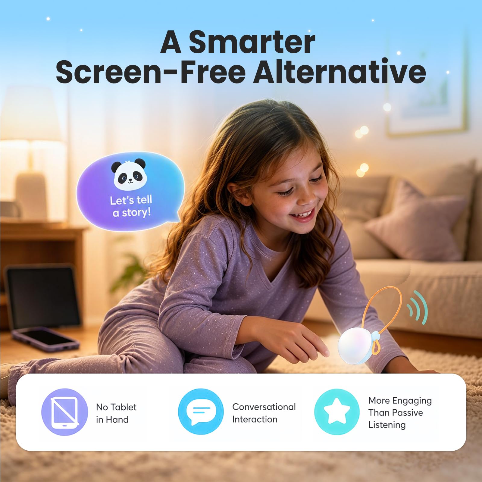BubblePal AI Toy - Talking Robot for Kids 3+ -2