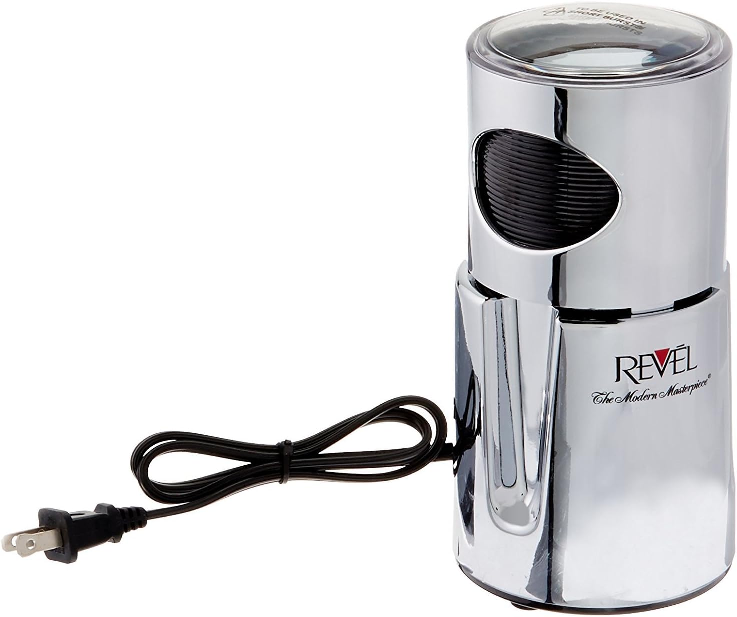 Revel CCM101CH 110-volt Wet and Dry Coffee/Spice Grinder, Chrome,MEDIUM