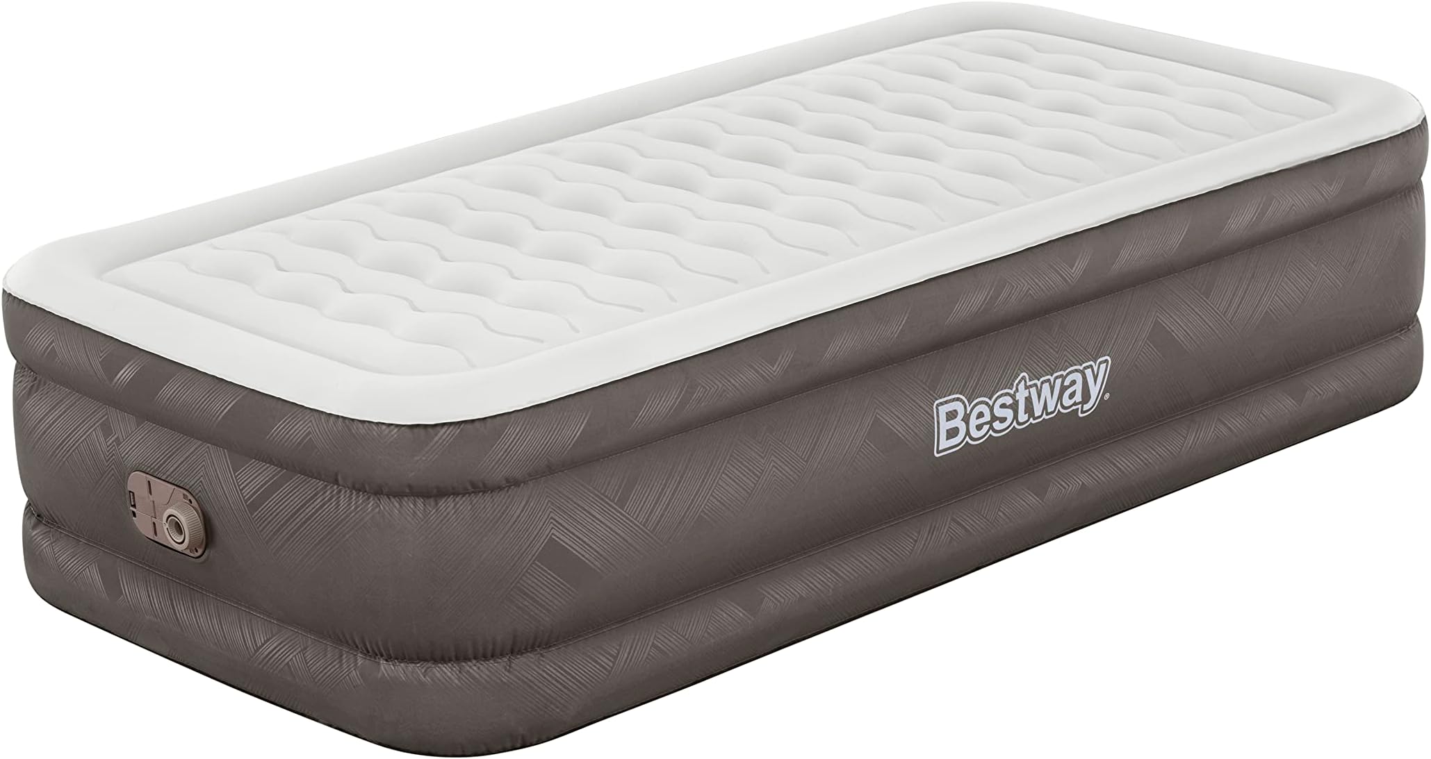 Bestway Air Bed Luxury Single AirBed Complete With Built in Pump And bestway-air-bed-luxury-single-airbed-complete-with-built-in-pump-and