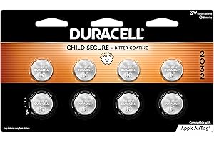 Duracell 2032 Lithium Battery, Compatible with Apple TV Remote