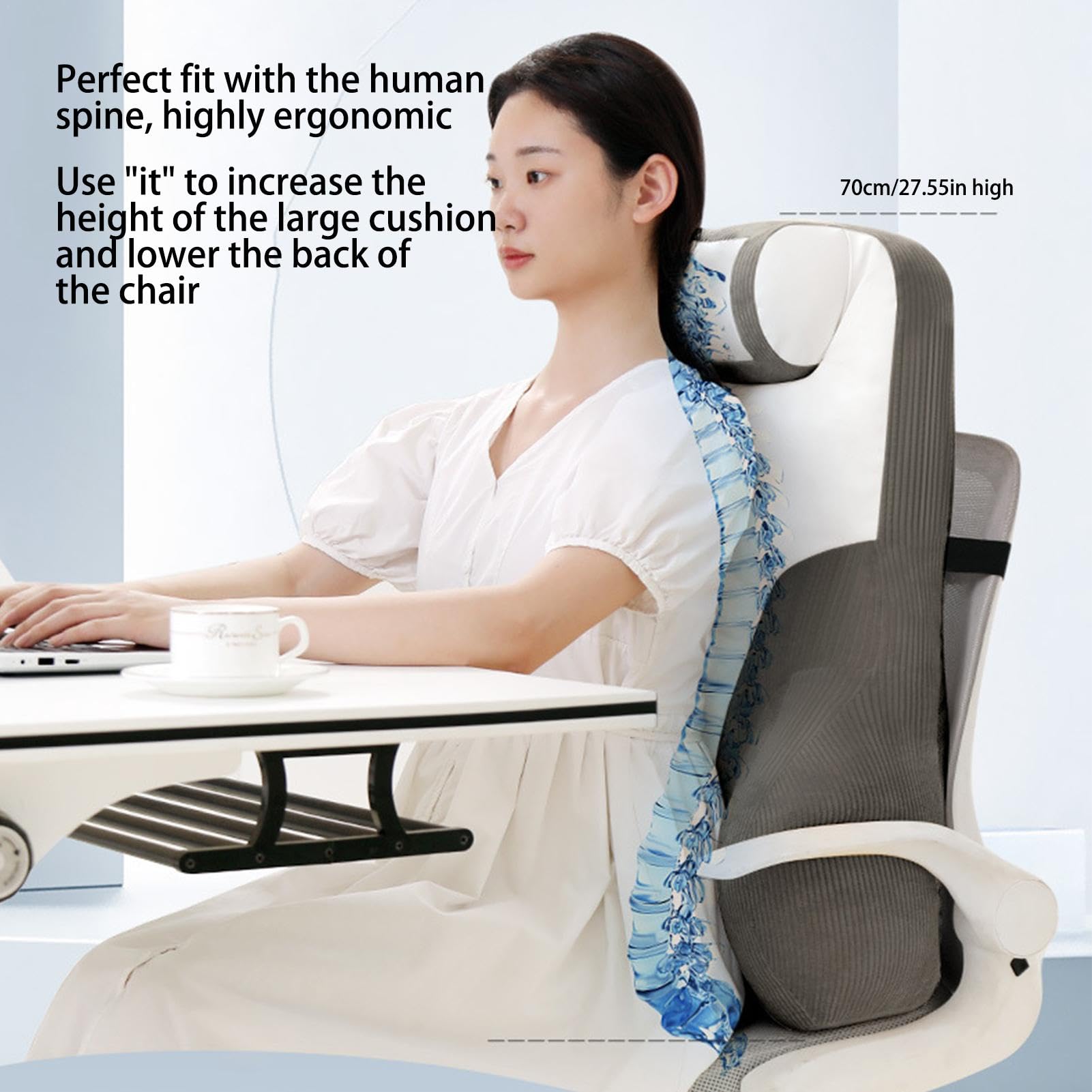 Coussin De Chaise De Lit - Coussin De Support De Dos Pour Canapé, Coussin De Soutien Lombaire | Coussin De Bras Confortable, Coussin De Bras De Soutien Lombaire, Coussin De Soutien