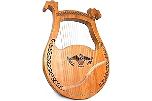 The Dannan Children of Lir Lyre: A Captivating 19-String Irish Lyre