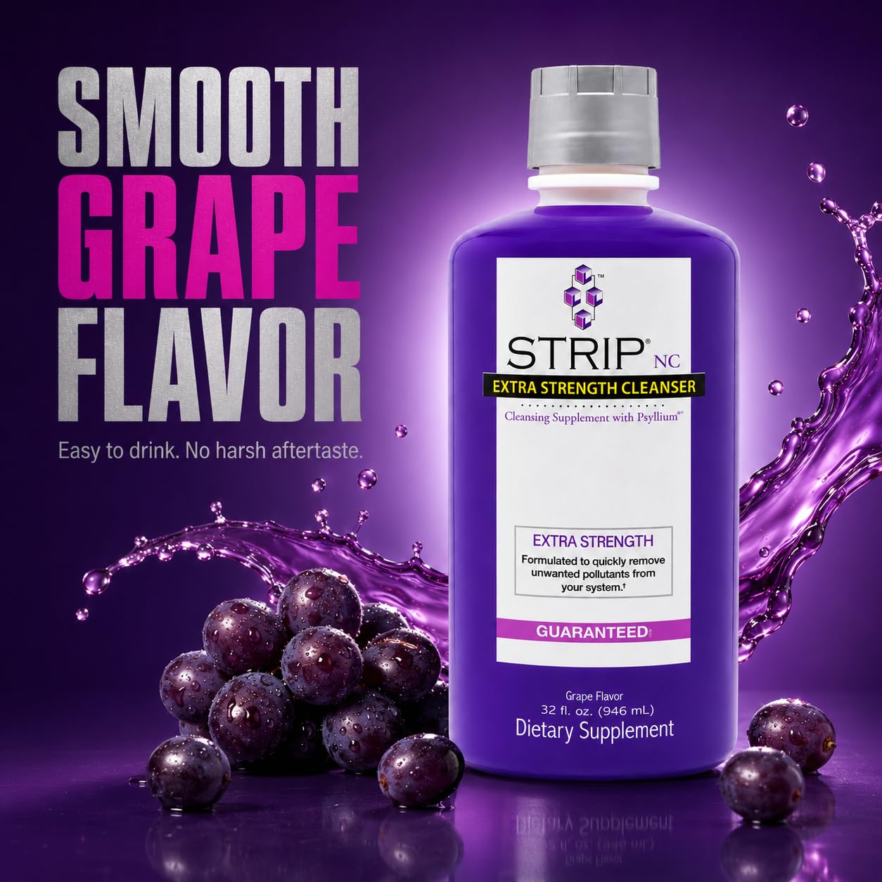 Amazon.com: Strip Nc Natural Cleanser Extra Strengh Grape 32 Fl Oz
