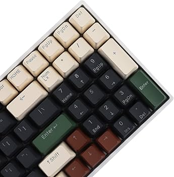 Amazon.com: YMDK Double Shot 108 Dyed PBT Shine Through OEM