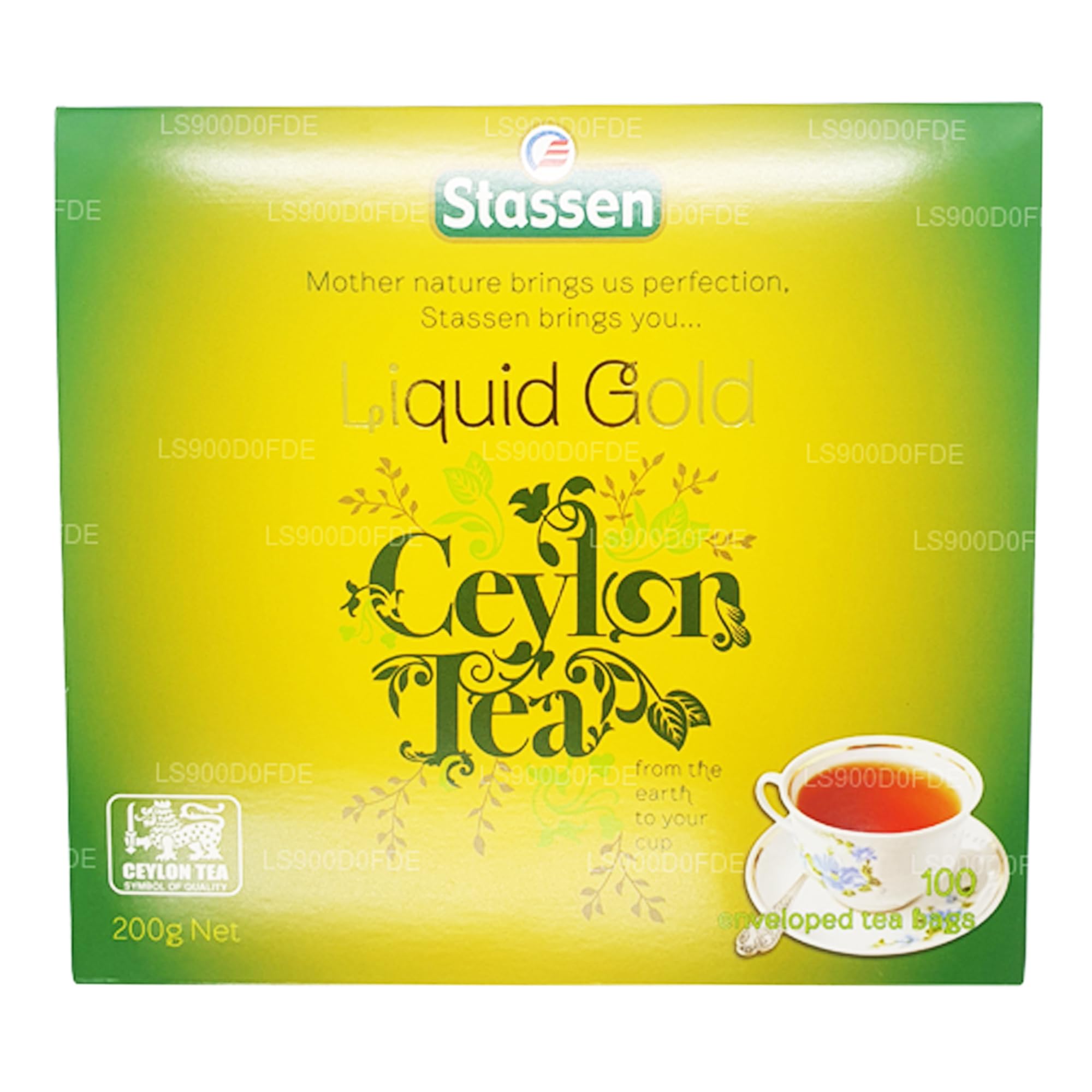 Stassen Pure Jasmine Green Tea, 100 Tea Bags