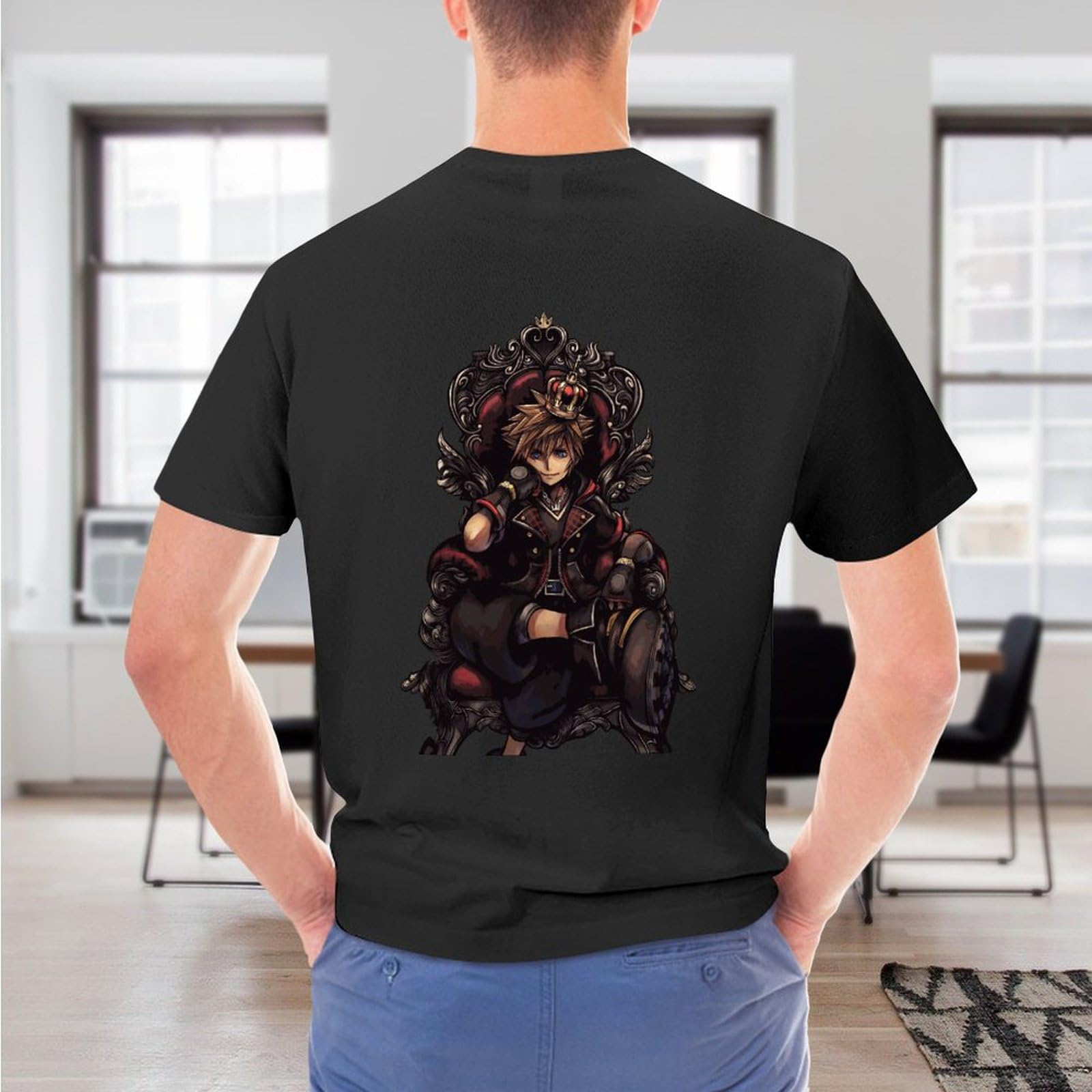 キングダムハーツ　オフィシャル　公式　プリントTシャツ　2XL キングダムハーツ オフィシャル 公式 プリントTシャツ 2XL