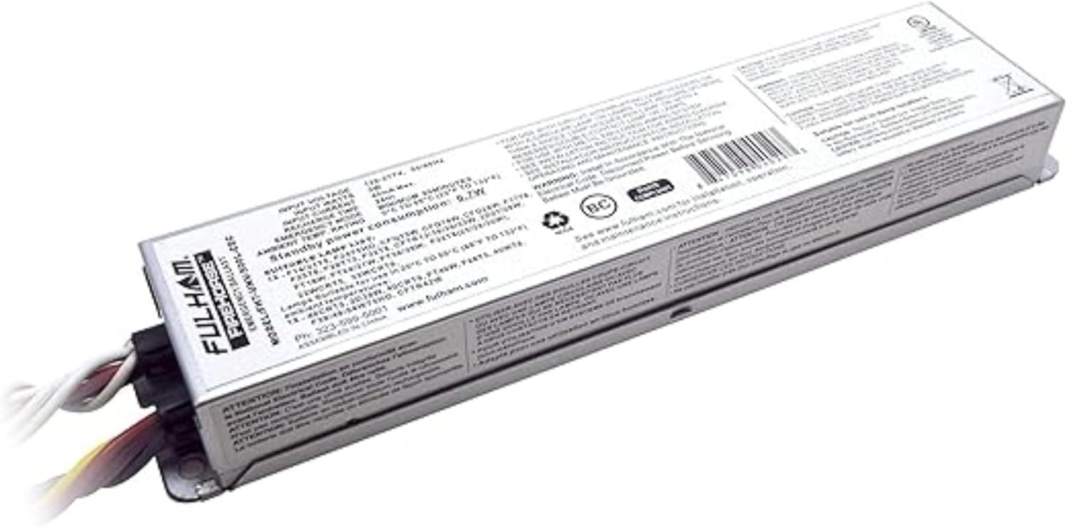 Fulham FH7-UNV-500L-CEC FireHorse 7 - Emergency Ballast - Universal Voltage - 500 Initial Lumen Output, White