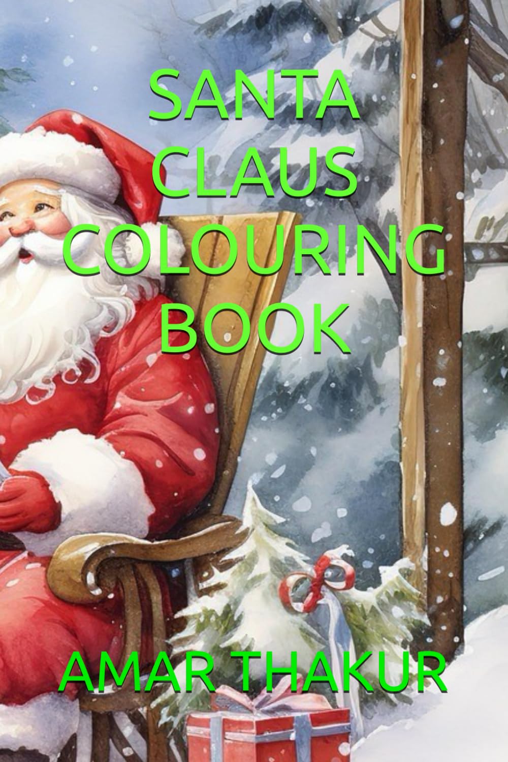 SANTA CLAUS COLOURING BOOK