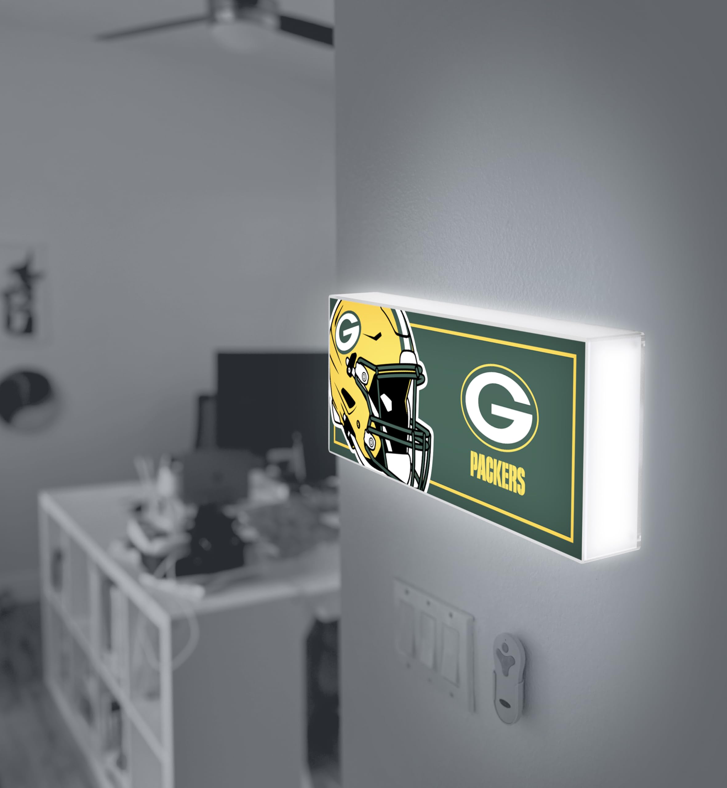 Snapklik.com : SOAR NFL LED Ambience Light Box: Elevate Your Space