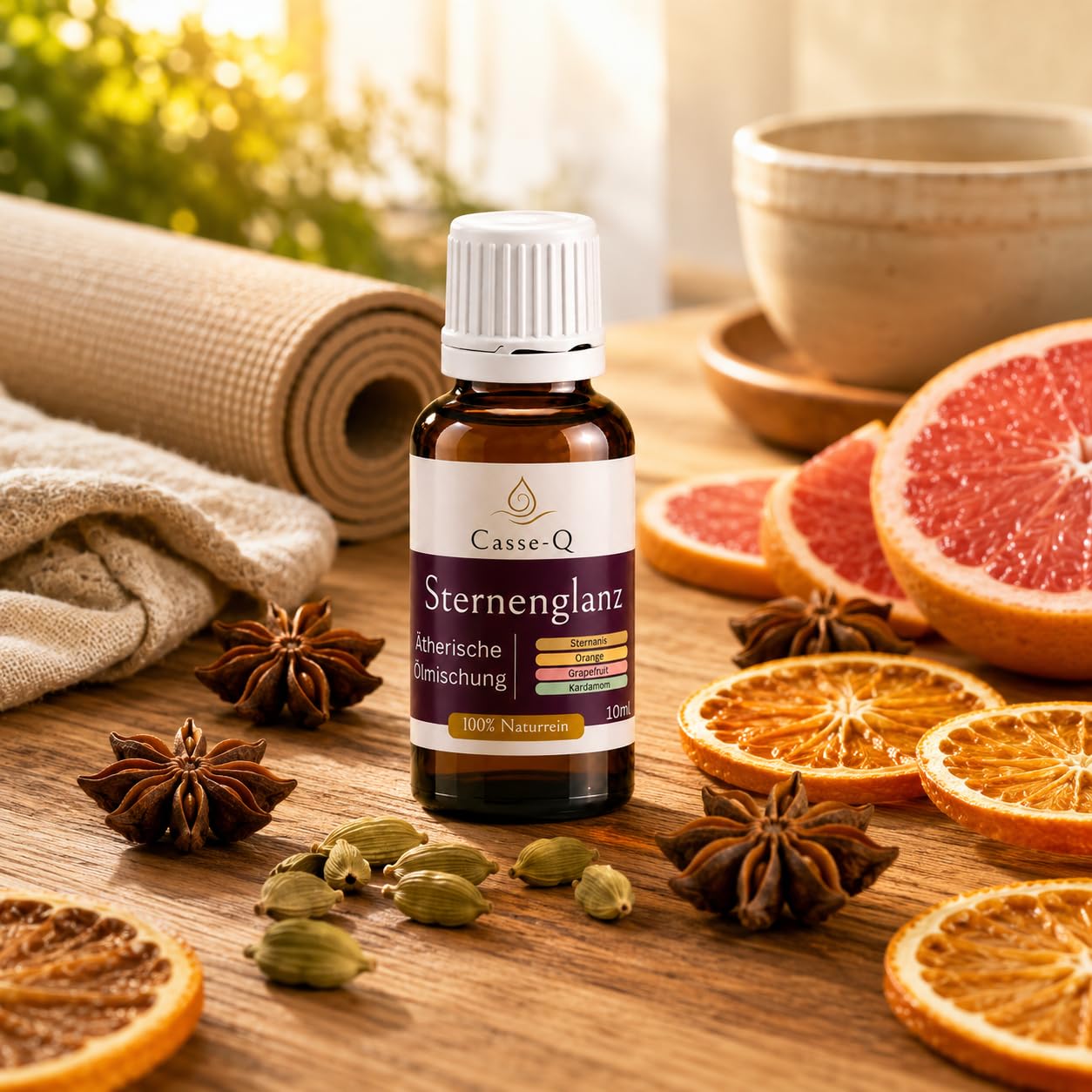 Starglanz 100 ml – Huile essentielle parfumée pour la joie, l'élégance et le parfum festif et épicé