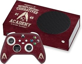 Head Case Designs Officially Licensed EA Bioware Mass Effect Interplanetary Combatives 3 Badges and Logos Vinyl Sticker Gaming Skin Decal Compatible with Xbox Series S Console and Controller Bundle